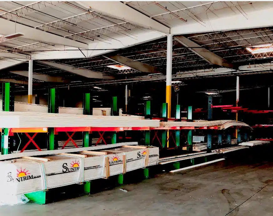 Cantilever Racking Cantilever Rack in customer warehouse