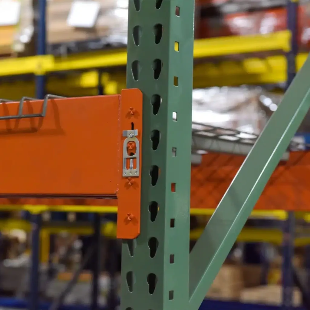 Teardrop-pallet-rack teardrop pallet rack system
