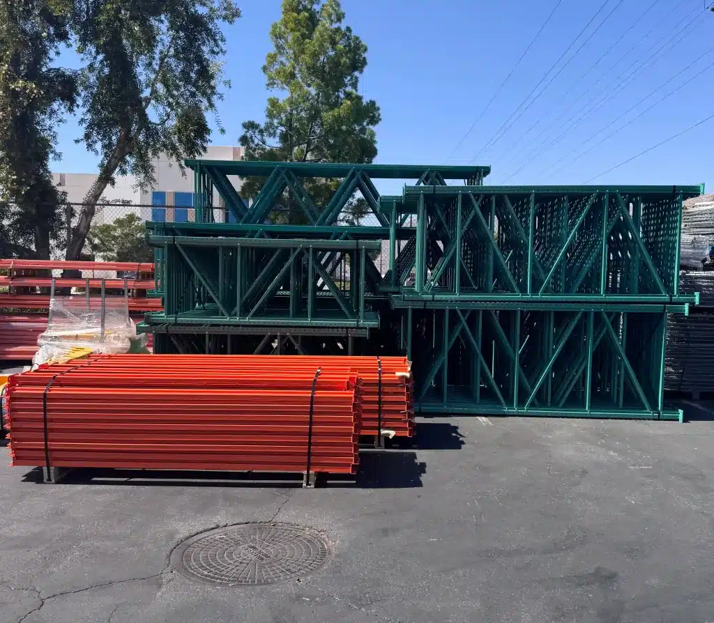 Used Pallet Racking Used beams and racks in riverside