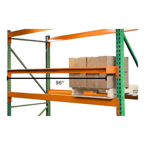 Pallet Stop installed in a warehouse in Panorama City California