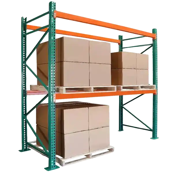 Teardrop Pallet Racks Installed in a Warehouse in Anaheim