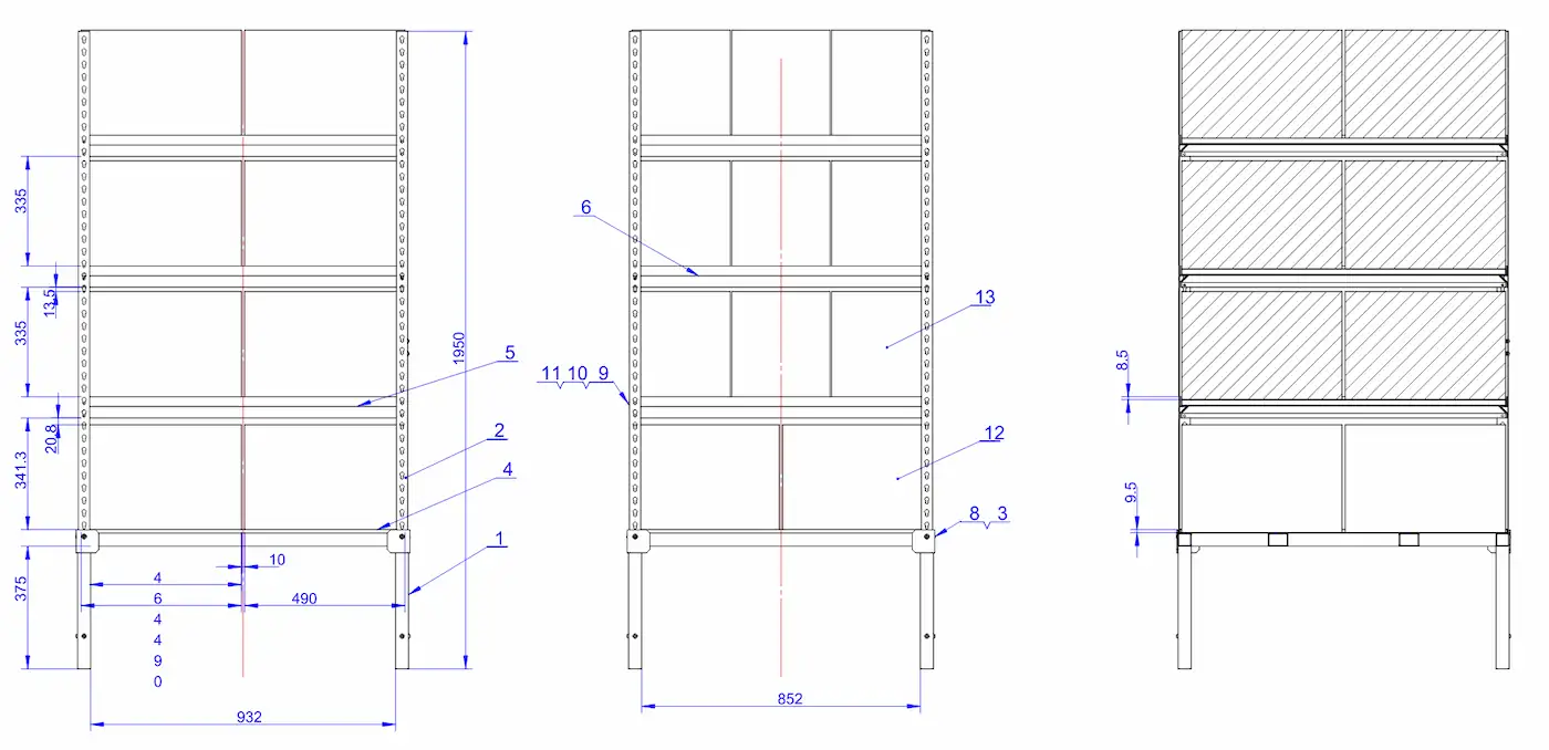 Callouts For Racks Custom Rack Manufacturing For California Warehouses