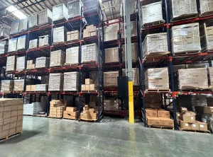 Pallet Rack Inspection Conducted for a warehouse in Anaheim California