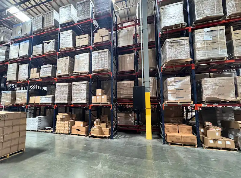 Pallet Rack Inspection Conducted for a warehouse in Anaheim California