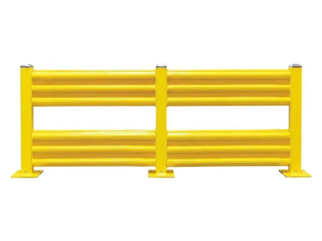 Warehouse Guard Rails Yellow Warehouse Guard Rails