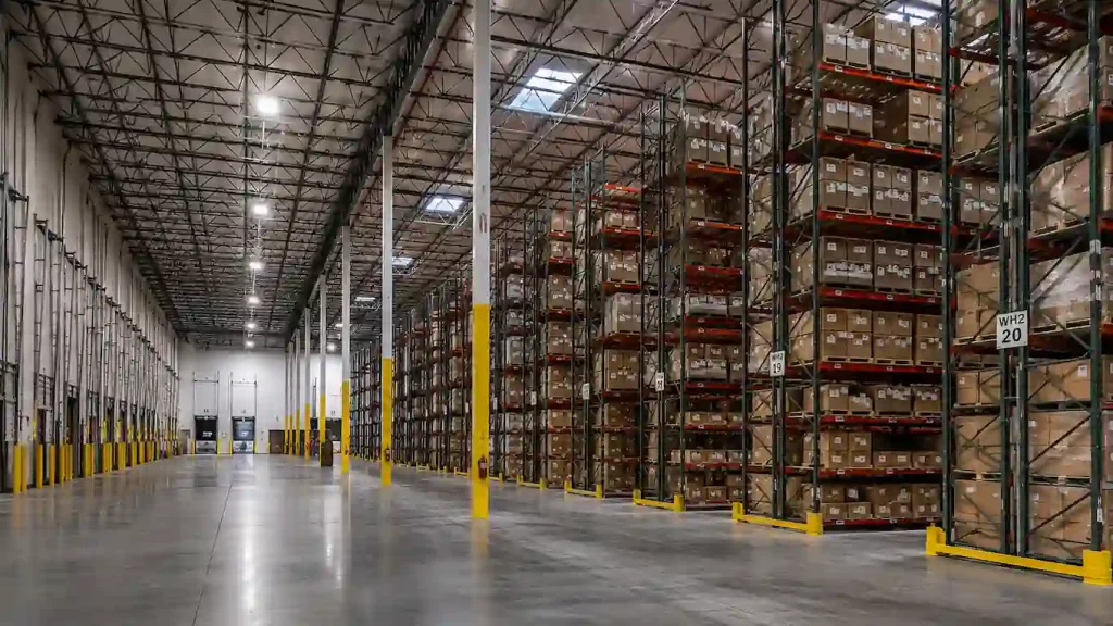 Ontario CA Pallet Racking Pallet Racking Installed for a Warehouse in Ontario California