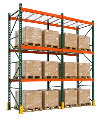 Pallet Rack Bay Pallet Racking starter bay filled with pallets